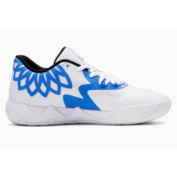 PUMA MB.01 Low LaMelo Ball Team Colors White Bluemazing 376941-11 Sz 15 NIB - Picture 4 of 7